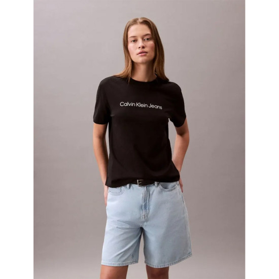 Calvin Klein Γυναικεία κοντομάνικη μπλούζα Institutional Logo Tee